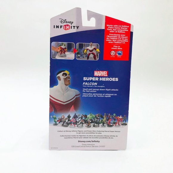 NWT Disney Infinity: Falcon Figure - Marvel Super Heroes 2.0 Edition New in Box - Picture 4 of 4